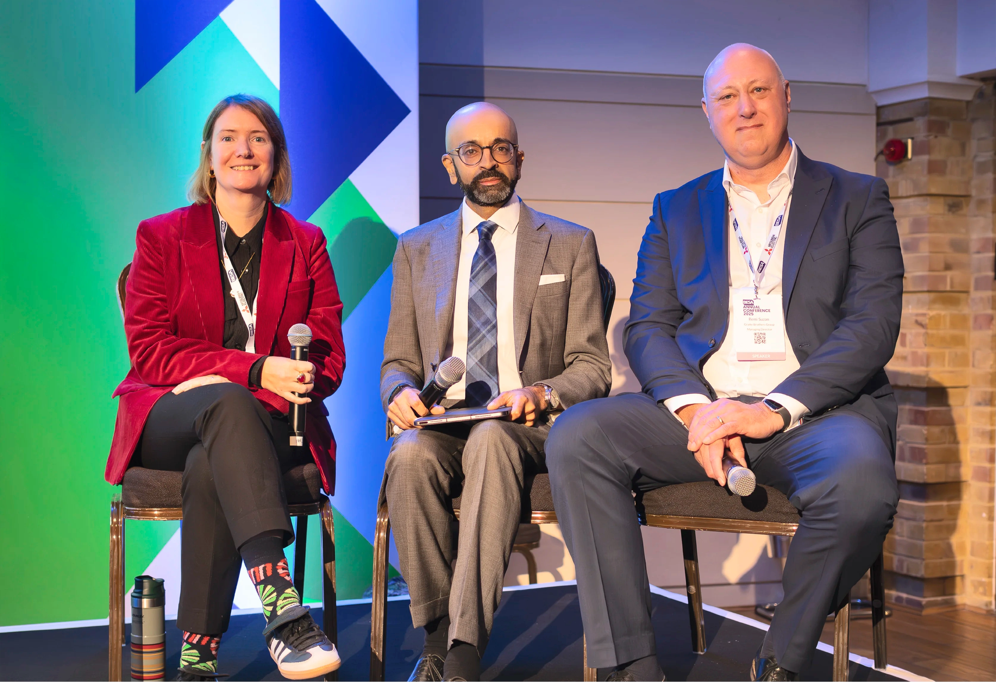 BESA annual conference 2025 photography of speakers.