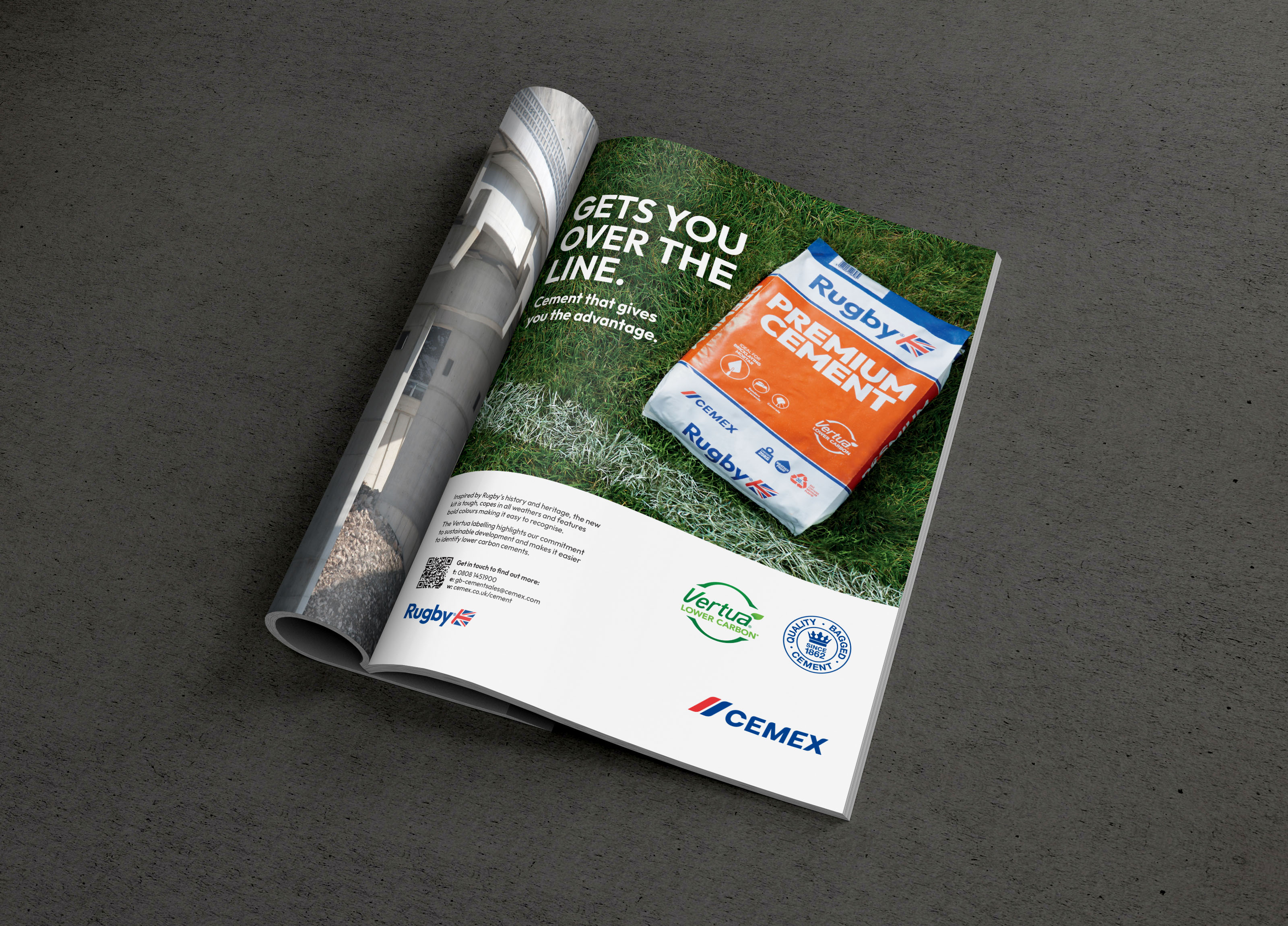 Cemex Magazine advertisement.