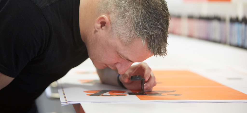 Checking print quality 